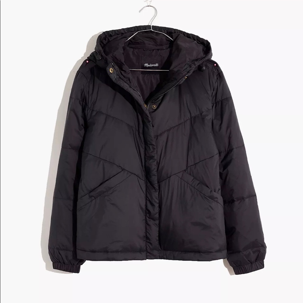 Madewell Chevron Packable Puffer Jacket